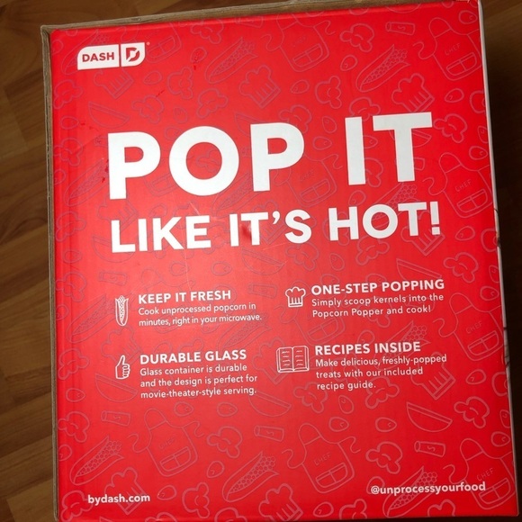 DASH Popcorn Popper for Fresh Movie Theater Style Popcorn at Home - Picture 7 of 8